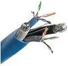 500' Dual Cat5e & Dual RG6 Quad Shield Combo Cable, Blue - 202808 - Computer Network Accessories, Inc.