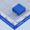 Resistors >> Variable Resistors/Potentiometers - 3296W-1-101LF - LCSC Electronics Technology (HK) Limited