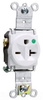 Duplex/Single Receptacle -- 8801-W - Image