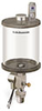Levelux Clear View Single Feed Electro Lubricator, 1 qt Acrylic Reservoir, 1/2” Male NPT, 120V/60Hz - B5175-032AB024D4W - Oil-Rite Corp.
