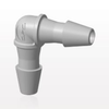 Elbow Connector, Barbed, Natural - HE2 - Qosina Corp.