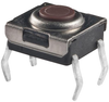 Switch, Tactile, 0.05A, 24Vdc, Solder; Product Range Nkk Switches - 09X8784 - Newark, An Avnet Company