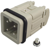 Rectangular Power Connector, Insert, Epic Hbs Series, Screw, Plug, 3 Rohs Compliant Epic - 98K5137 - Newark, An Avnet Company
