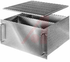 Chassis; Aluminum; Natural; Rack Mount - 70148260 - Allied Electronics, Inc.