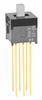 Subminiature Slides - AS23CP - NKK Switches