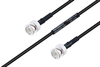 MIL-DTL-17 BNC Male to BNC Male Cable 30 Inch Length Using M17/28-RG58 Coax - PE3M0115-30 - Pasternack