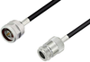 N Male to N Female Cable 120 Inch Length Using PE-C195 Coax - PE37948-120 - Pasternack