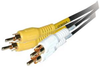 12' Gold Mono Video Patch Cable - 72-263 - Computer Network Accessories, Inc.