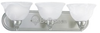 Three-Light Avalon Collection Bath & Vanity Light Fixture - P3155-09EBWB - bulbs.com