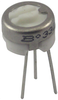 Trimmer Potentiometer, 500Kohm 1Turn Through Hole; Track Resistance Bourns - 62J1702 - Newark, An Avnet Company