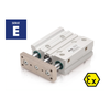 Pneumatic Linear Actuators - ARTEC® Compact & Short Stroke Rod Air Cylinders - SERIES E - GUIDED COMPACT ROD AIR CYLINDERS - Image