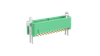 10+10 Pos. Male Plug DIL Straight SMT Connector, Latch THT Hold-Down - G125-MS12005L2P - Harwin Plc
