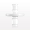 Male to Male Hansen Insert, White - 61900 - Qosina Corp.