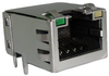 Connector, Shld, Rj45, Jack, 8P8C, Cat5E; Modular Connector Type Amphenol Communications Solutions - 79Y0443 - Newark, An Avnet Company