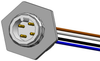 Sensor Cord, 4P M12 Plug-Free End, 6; Connector Type A Norcomp - 17AH5296 - Newark, An Avnet Company