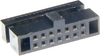 Idc Conn, Rcpt, 14Pos, 2Row, 1.27Mm Rohs Compliant Multicomp Pro - 08AK6510 - Newark, An Avnet Company