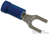 Terminal, Spade/fork, #10, Crimp, Blue; Product Range Abb Thomas & Betts - 65F715 - Newark, An Avnet Company