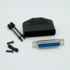 Subminiature D-type Connector, 25 Pins, Air-Side, Delrin, Female Pins -- A2711-2-CN - Image