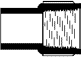 Schedule 40:Female Fitting Adapter:Spg x Fipt -- 478-005 Spg x Fipt