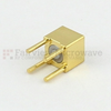 SMP Male (Plug) Smooth Bore CM PCB Connector Thru Hole, Solder - SC5361 - Fairview Microwave Inc.