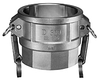 Stainless Steel Part D Female Coupler x Female NPT -- SS-D500