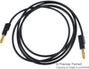 Test Lead, Stackable Banana Plug, 1.524M; Test Connector Type A Pomona - 99AC2858 - Newark, An Avnet Company