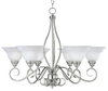 KP-SS-104-6-69 Mid. Chandeliers-Glass Up - 742237 - Capital Lighting, Inc.