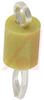 Test Point; Yellow; Thru-Hole; Snap-In;Tin; Valox; 0.040 in. Dia.; 0.300 in. - 70182829 - Allied Electronics, Inc.