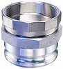 Aluminum Male Coupler x SS304 Female NPT Swivel KAS-E Series -- KAS-E401 - Image
