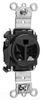 Duplex/Single Receptacle -- 5871-BK - Image