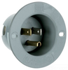 Straight Blade Flanged Male Base Inlet - 5278-SS - Selecta Products