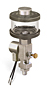 Clear View Single Feed Electro Lubricator, 2 1/2 oz Pyrex Reservoir, 1/8” Male NPT, 120V/60Hz - B4460-002PB12061W - Oil-Rite Corp.