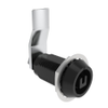 VISE ACTION® Compression Latch, Large Size, 8 mm Square, Aluminum Alloy, Hard Anodized, Black, 32 mm  Grip - E3-1010-0659 - Southco