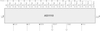 AS1110 LED Driver IC. 16channel 100mA direct LED driver IC -- AS1110