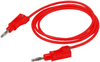 Test Lead, 4Mm Stacking Banana Plug, 1M; Test Connector Type A Cal Test Electronics - 52AC2133 - Newark, An Avnet Company