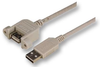 Computer Cable, Usb, 2M, Gray; Connector A L-Com - 09P2407 - Newark, An Avnet Company