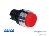 IDEC Pushbutton Non-Illuminated - HW4B-A2-R - Galco Industrial Electronics