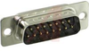CONNECTORS, D-SUB, D SERIES, SOLDER, NICKEL, 15POS, MALE - 70172393 - Allied Electronics, Inc.