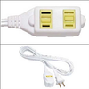 12ft Power Extension Cord  SPT-2 16/2 -- 2102-SF-03 - Image
