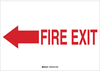 Exit & Directional Sign - 22461 - Brady Corporation