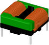 12,000uH, 210mOhm, 1.9Amp Max. DIP Common Mode Chokes - DCM232214H-123YHF - ITG Electronics, Inc.