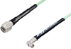 SMA Male Right Angle to TNC Male Low Loss Cable 36 Inch Length Using PE-P142LL Coax, RoHS - PE3C1179-36 - Pasternack