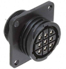 9 Position Shell Size 17 Panel Mount Female Circular Socket -- 792-1-213826-1 - Image