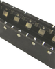 Mounting Track, 5Pos, Aluminium Alloy; For Use With Amphenol Pcd - 56W1522 - Newark, An Avnet Company