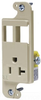 Datacommunication Face Plate - RJ62ITR - Hubbell Incorporated