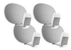 Standard Reflector Dish UE Mount - KP-DK-ATOMGEN2-V2 - KP Performance Antennas