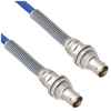 Plenum Cable Assembly TRB Non-Insulated Bulk Head 3-Lug Cable Jack to Jack with Bend Reliefs MIL-STD-1553 .242