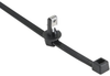 Cable Tie, 200Mm, Nylon 6.6Hs, 50Lb, Blk; Cable Tie Material Hellermanntyton - 47AC3060 - Newark, An Avnet Company