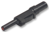 Plug, 4Mm, Black, Mzs; Gender Hirschmann Test And Measurement - 93T7839 - Newark, An Avnet Company