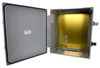 Enclosure, Wall Mount, Pc, Grey; Enclosure Type L-Com - 29AH3065 - Newark, An Avnet Company